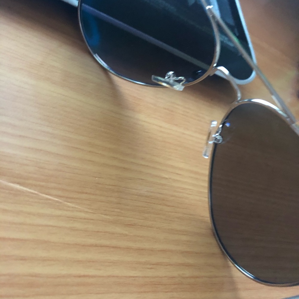 RB3025 Sunglasses Aviator Mirror Green/Silver - Picture 2 of 2